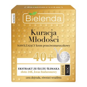226551 BIELENDA KURACJA MŁODOŚCI 40+ KREM DO TWARZY 50ML DZIEŃ/NOC NAWILŻAJĄCY 5902169030551