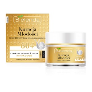 226553 BIELENDA KURACJA MŁODOŚCI 60+ KREM DO TWARZY 50ML DZIEŃ/NOC REGENERUJĄCY 5902169030575