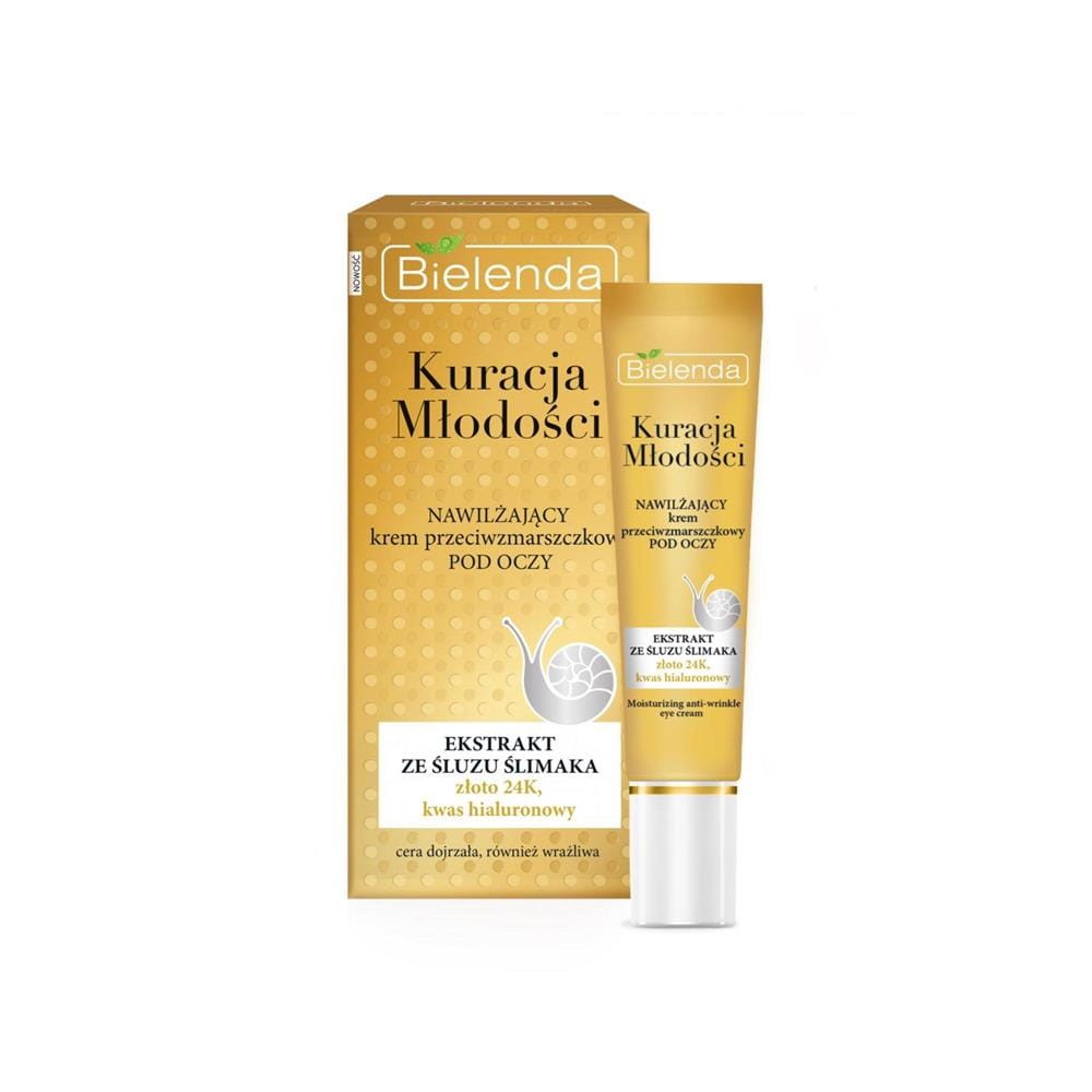 226556 BIELENDA KURACJA MŁODOŚCI KREM POD OCZY 15ML NAWILŻAJĄCY 5902169030940