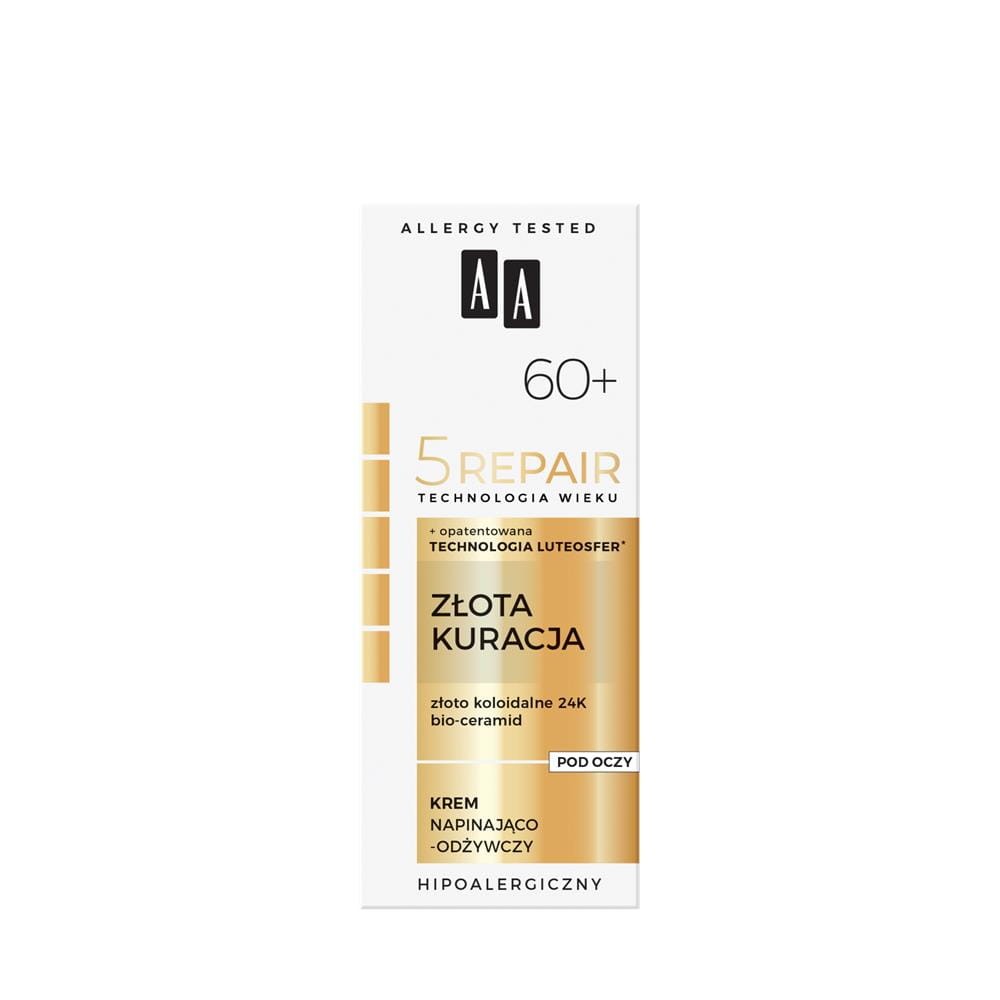 226748 AA TECHNOLOGIA WIEKU 5REPAIR 60+ KREM POD OCZY 15ML NAPINAJĄCO-ODŻYWCZY 5900116043944