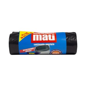 227466 MATI WORKI NA ŚMIECI 120L 10 SZT. CZARNE 5902802560452
