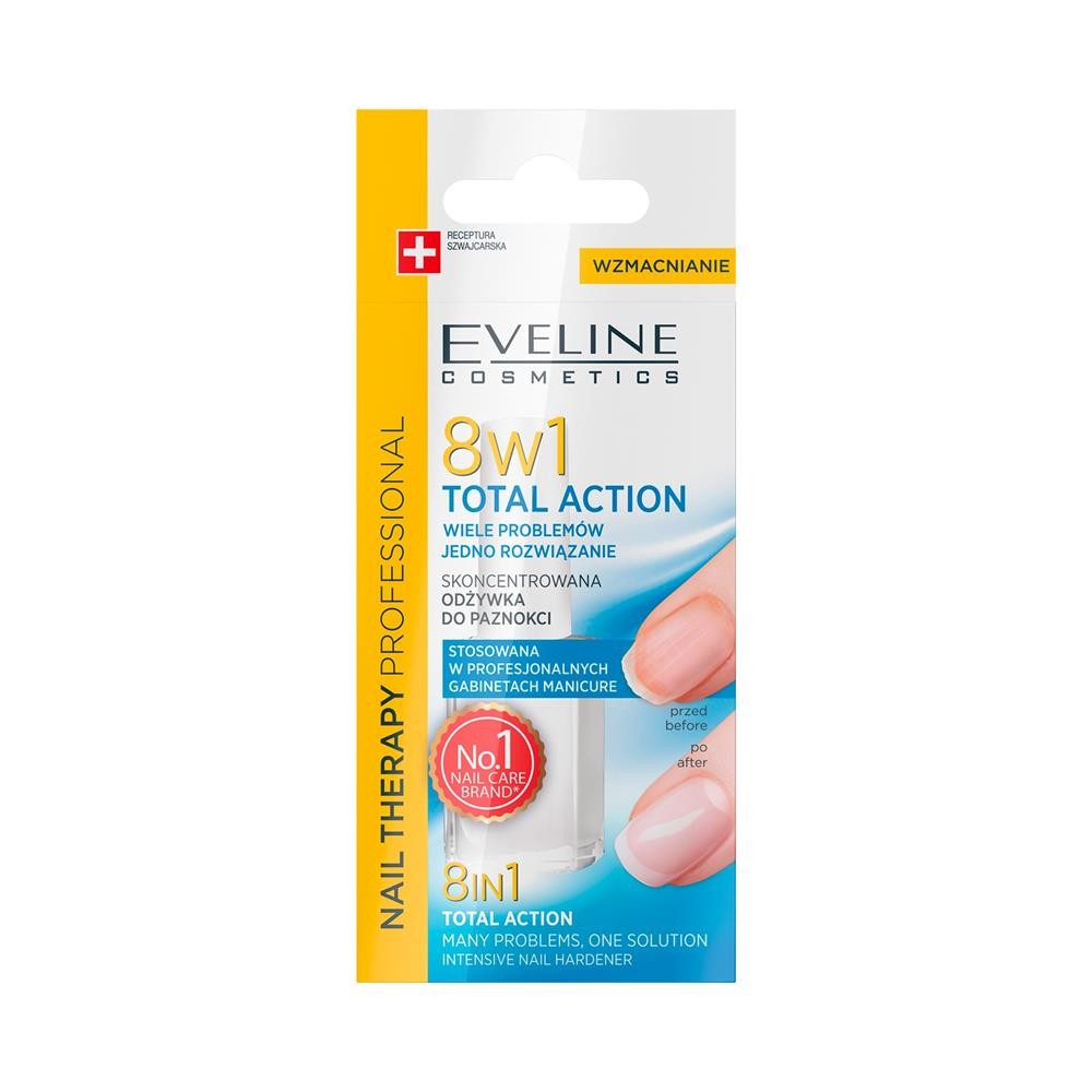 227672 EVELINE NAIL THERAPY ODŻYWKA DO PAZNOKCI 8W1 5901761971903