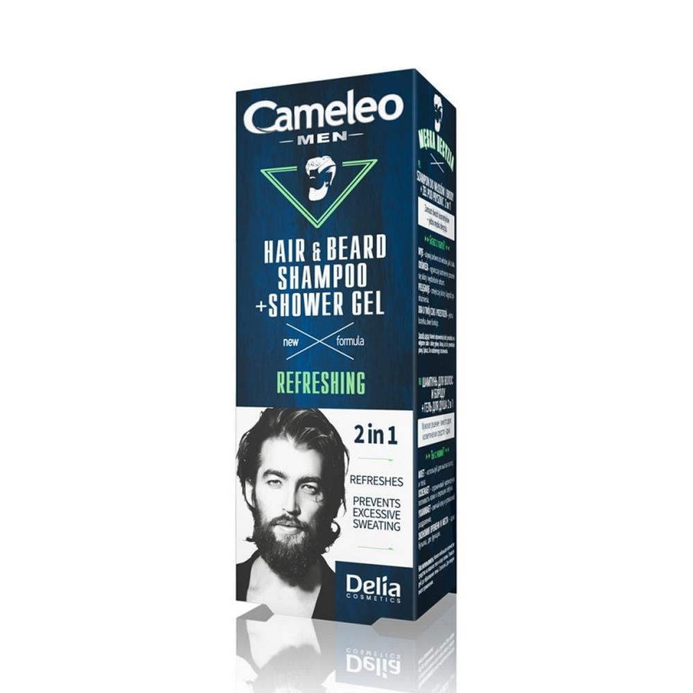 227813 CAMELEO MEN SZAMPON DO WŁOSÓW-ŻEL POD PRYSZNIC 150ML 5901350470855