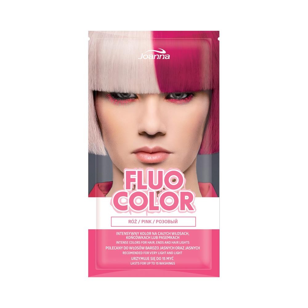 228055 JOANNA FLUO COLOR SZAMPONETKA KOLORYZUJĄCA RÓŻ 5161 35G 5901018017408