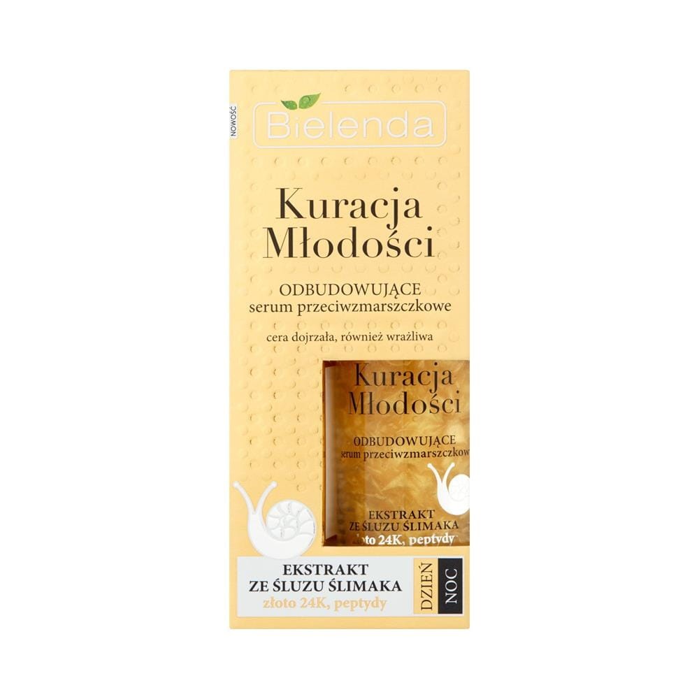 228354 BIELENDA KURACJA MŁODOŚCI SERUM DO TWARZY 30ML DZIEŃ/NOC ODBUDOWUJĄCE 5902169030599
