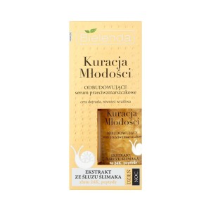 228354 BIELENDA KURACJA MŁODOŚCI SERUM DO TWARZY 30ML DZIEŃ/NOC ODBUDOWUJĄCE 5902169030599