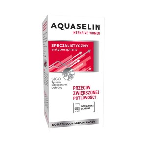 228422 AQUASELIN DEZODORANT WOMEN ROLL-ON 50ML INTENSIVE PRZECIW ZWIĘKSZONEJ POTLIWOŚ 5900116043746