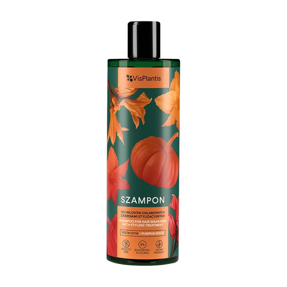 228729 VIS PLANTIS HERBAL VC SZAMPON DO WŁOSÓW 400ML OLEJ Z PESTEK DYNI,PSZENICA+OWIES 5904567058809