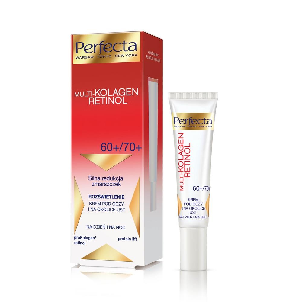 229258 PERFECTA MULTI KOLAGEN RETINOL 60+/70+ KREM POD OCZY 15ML 5900525050854
