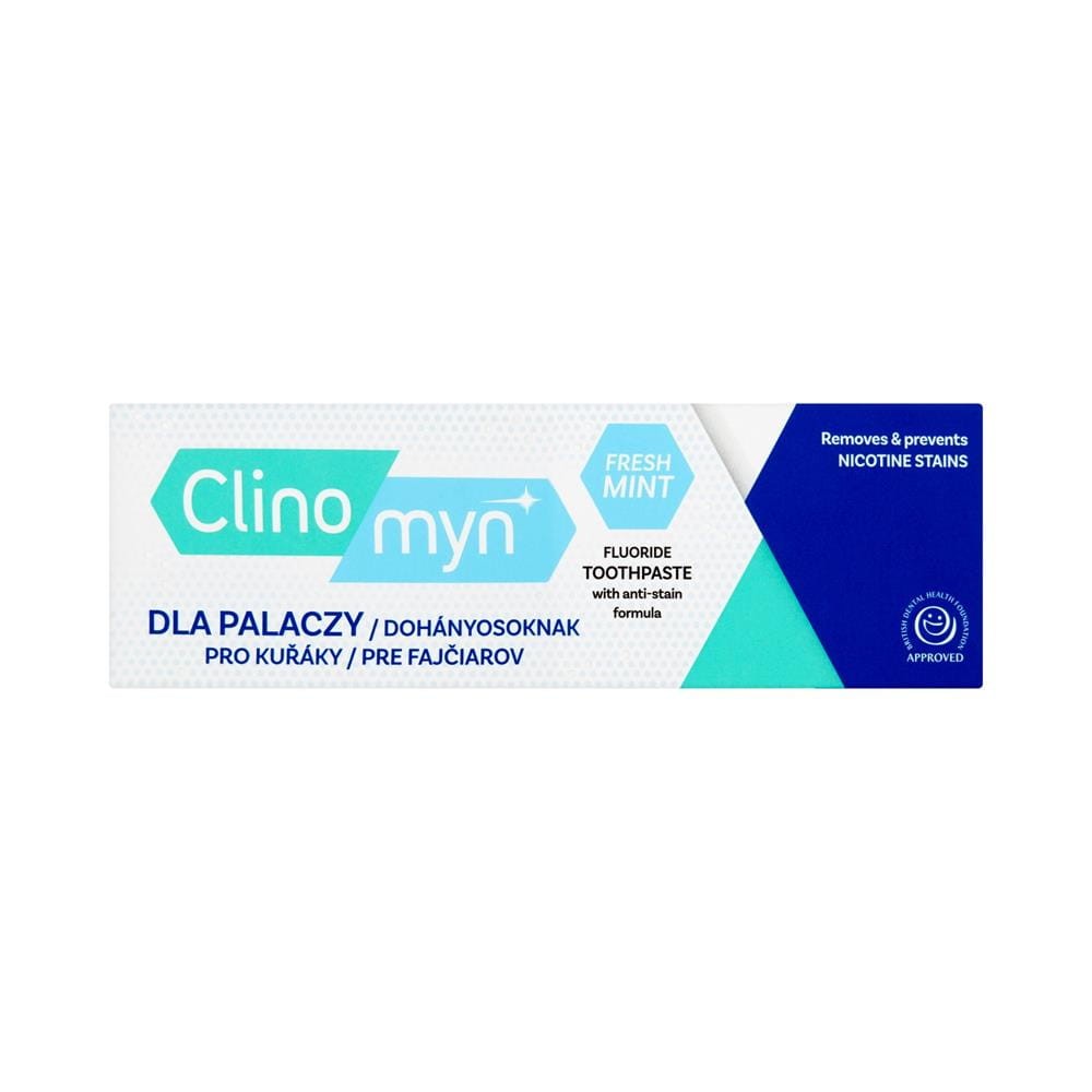 229639 Clinomyn PASTA DO ZĘBÓW 75ML DLA PALACZY FRESH MINT 5011111809166