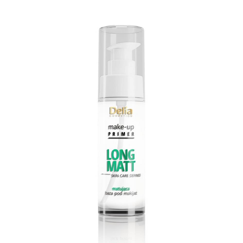 231478 DELIA BAZA POD MAKIJAŻ SKIN CARE DEFINED 30ML LONG MATT 5901350476550