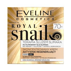 231626 EVELINE ROYAL SNAIL 70+ KREM DO TWARZY 50ML DZIEŃ/NOC AKTYWNIE REGENERUJĄCY 5901761980998