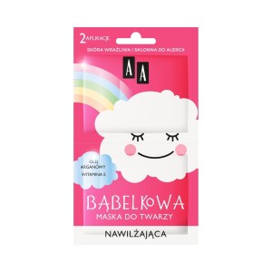 232003 AA MASECZKA DO TWARZY BĄBELKOWA 8ML NAWILŻAJĄCA 5900116051116