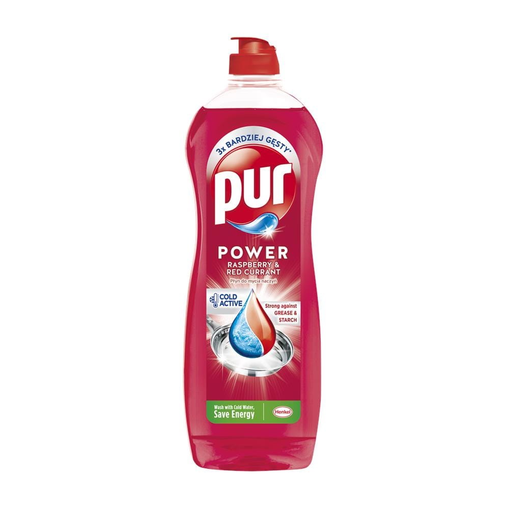 233191 PUR PŁYN DO NACZYŃ  750ML SEKRETY ŚWIATA MALINA&amp;CZERWONA PORZECZKA 9000101357684