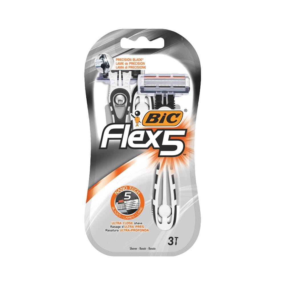 233400 BIC MASZYNKA DO GOLENIA JEDNOCZĘŚCIOWA M FLEX 5 3 SZT. 3086123492868