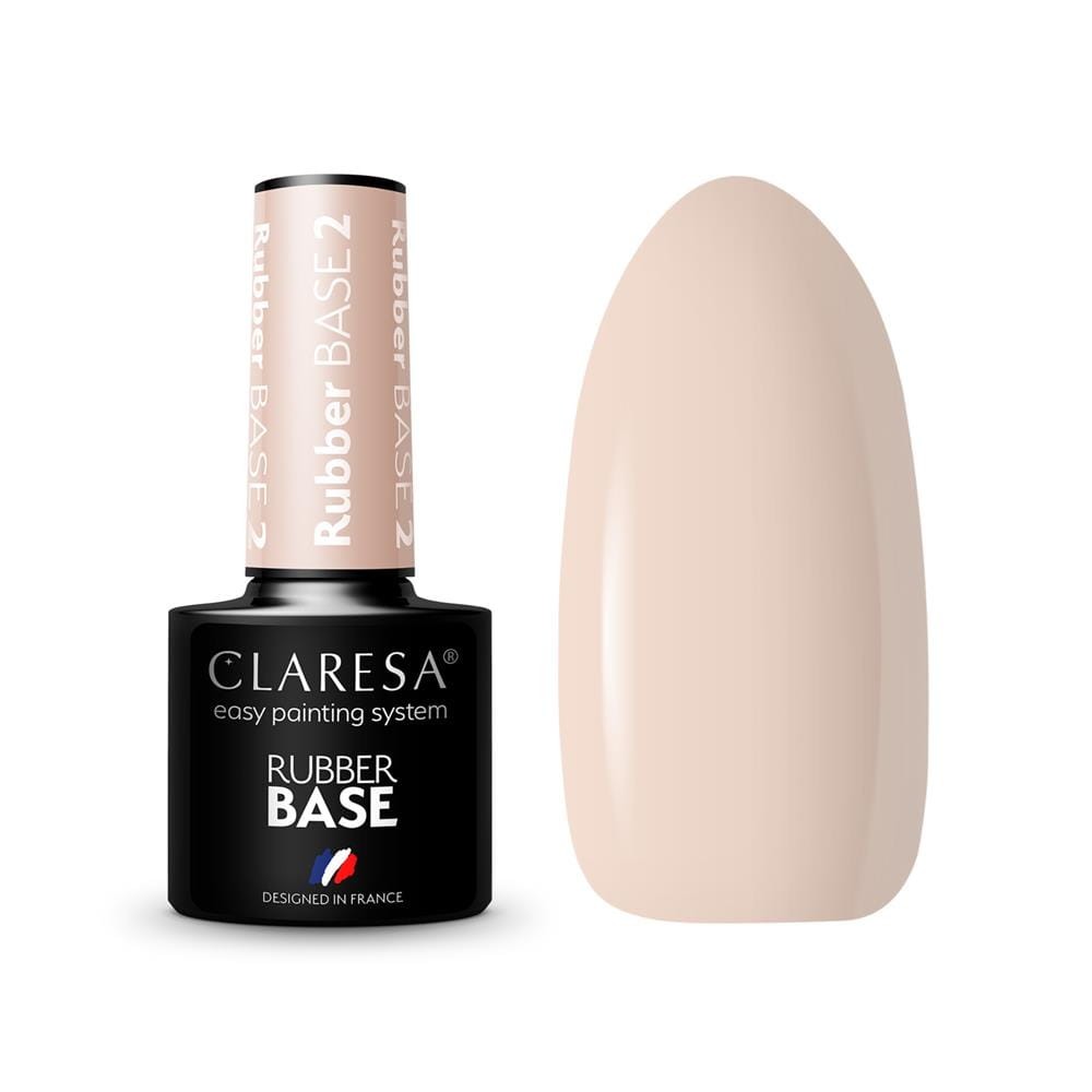 233605 CLARESA BAZA KAUCZUKOWA RUBBER BASE DO PAZNOKCI  2 5906750236285