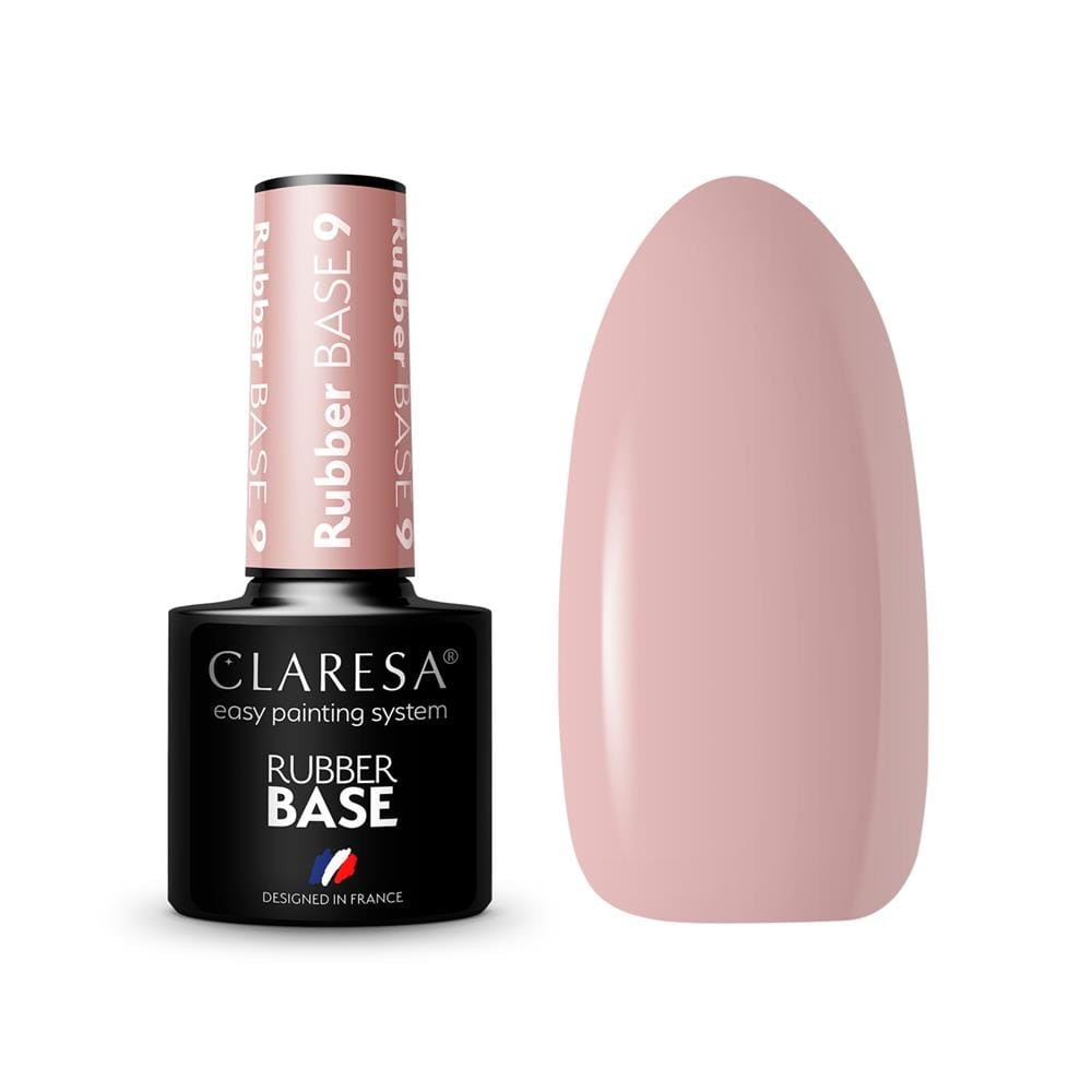 233612 CLARESA BAZA KAUCZUKOWA RUBBER BASE DO PAZNOKCI  9 5906750236353