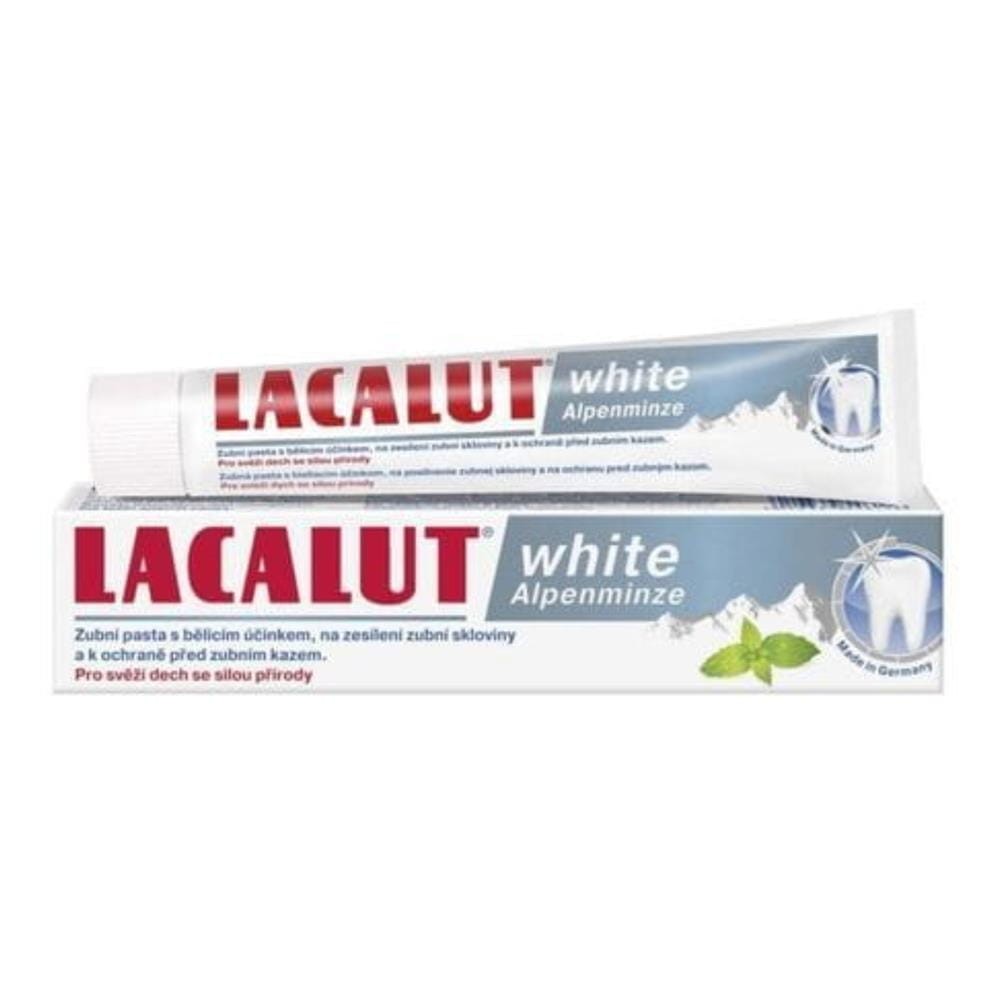 233896 LACALUT PASTA DO ZĘBÓW  75ML WHITE ALPENMINZE 4016369546116