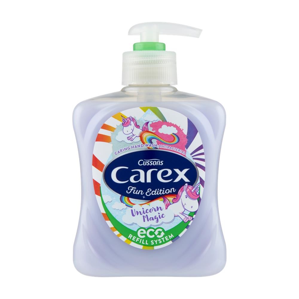 234504 CAREX MYDŁO W PŁYNIE DOZOWNIK 250ML ANTYBAKTERYJNE UNICORN 5000101502668