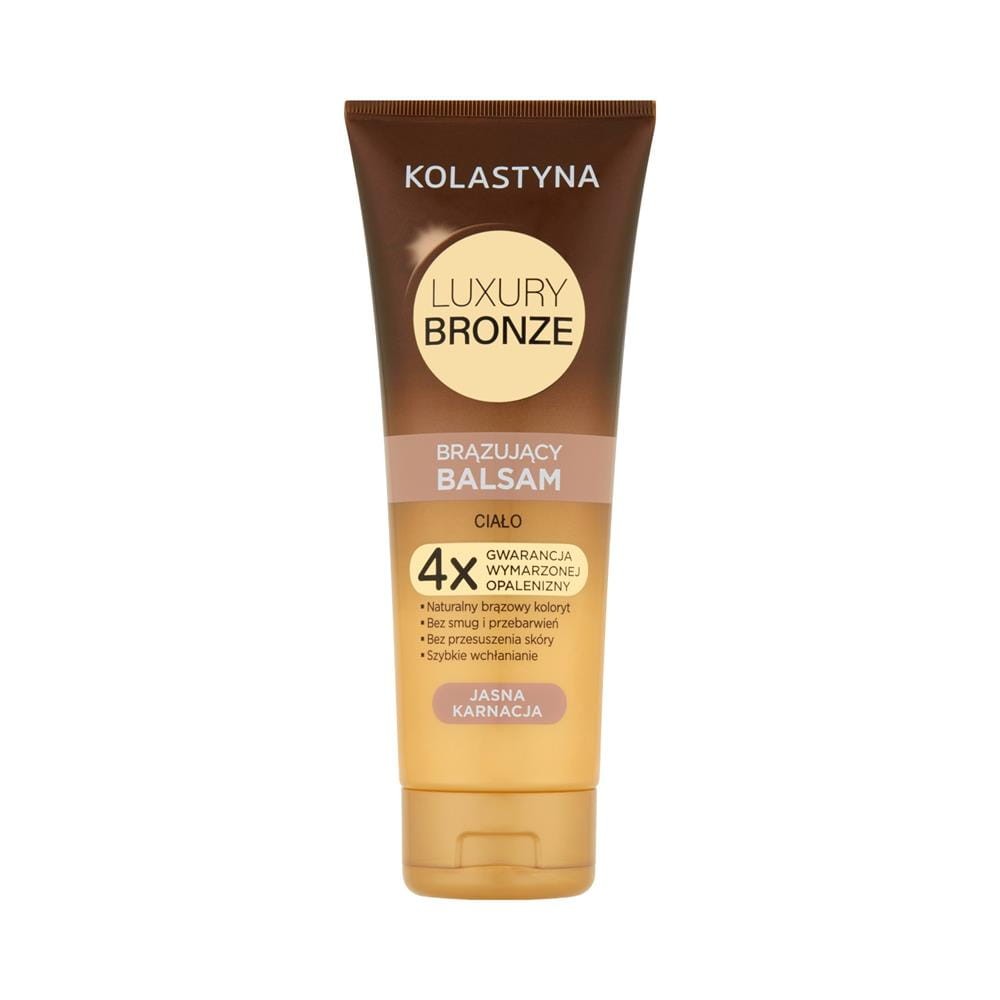 234843 KOLASTYNA LUXURY BALSAM BRĄZUJĄCY DO CIAŁA 200ML JASNA KARNACJA 5900536331171