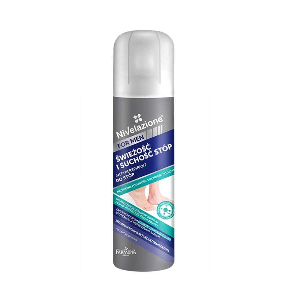 234921 NIVELAZIONE DEZODORANT DO STÓP 180ML FOR MEN KOMFORT I ŚWIEŻOŚĆ 24H 5900117009222