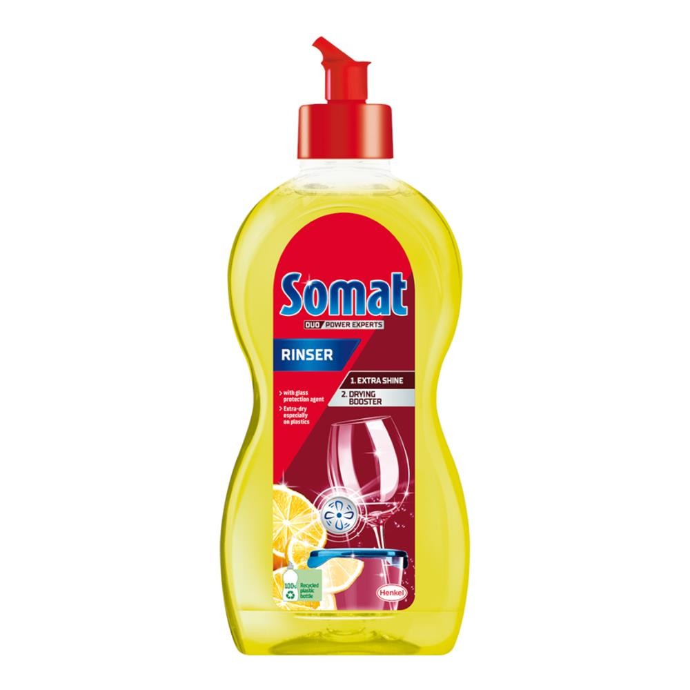 236201 SOMAT PŁYN DO ZMYWAREK NABŁYSZCZAJĄCY 500ML LEMON&amp;LIME 9000101369236
