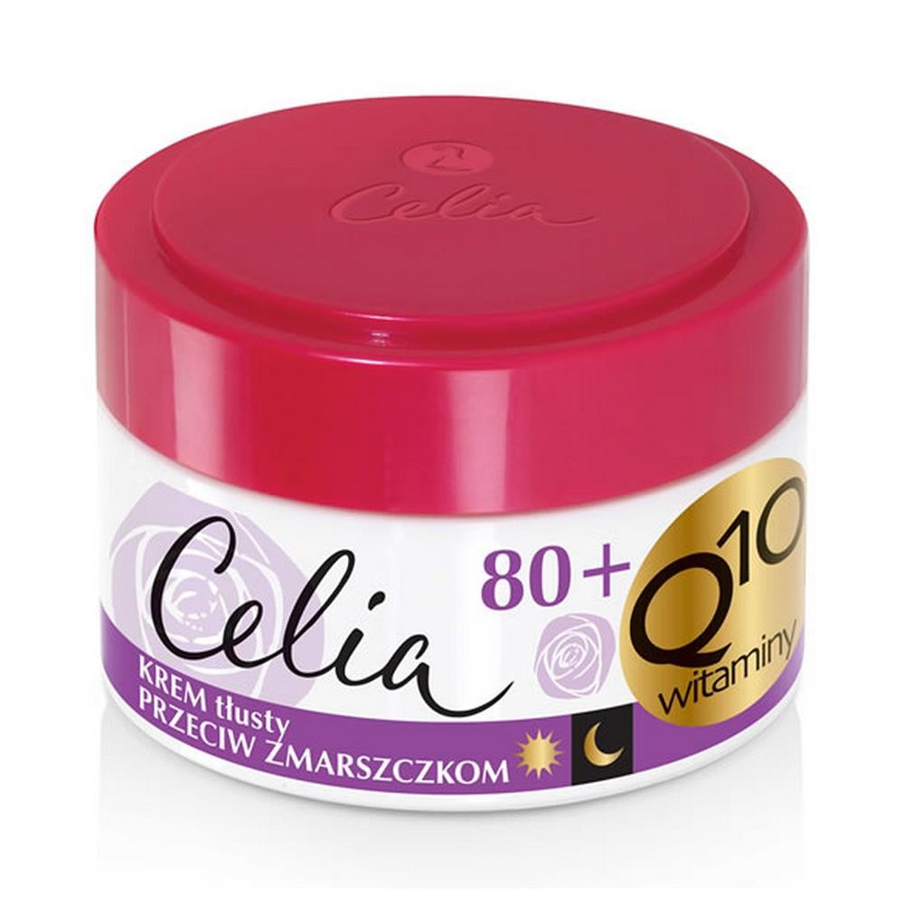 236688 CELIA Q10 WITAMINY 80+ KREM DO TWARZY 50ML TŁUSTY ELASTYNA 5900525059246
