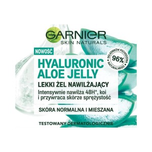 237295 Garnier SKIN NATURALS HYALURONIC LEKKI ŻEL DO TWARZY 50ML ALOE YELLY 3600542232029