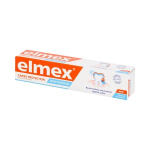 237817 ELMEX PASTA DO ZĘBÓW 75ML PRZECIW PRÓCHNICY WYBIELANIE 8718951240858