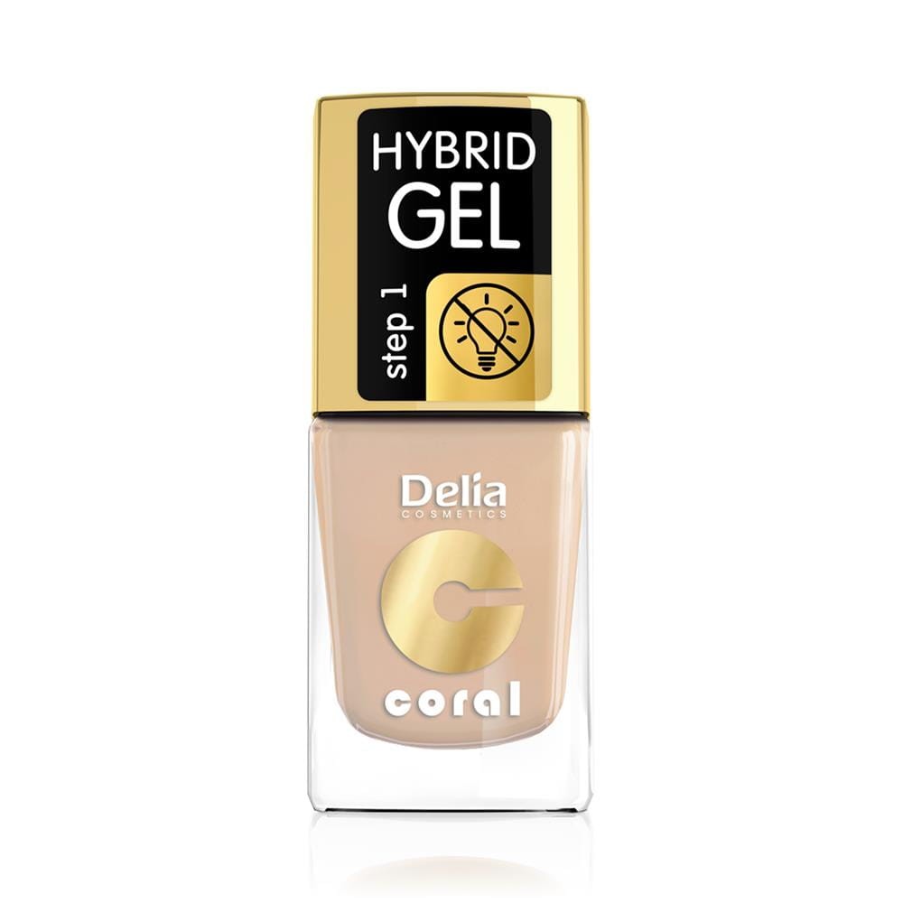 238500 CORAL LAKIER DO PAZNOKCI HYBRID GEL 42 NUDE. KOLOR CIELISTY. 5901350478141