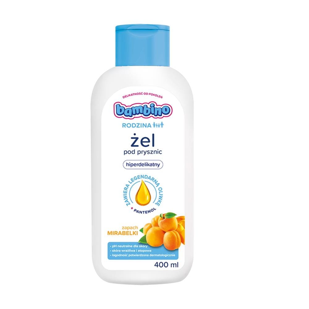 238945 BAMBINO RODZINA ŻEL POD PRYSZNIC  400ML MIRABELKA 5900017071398