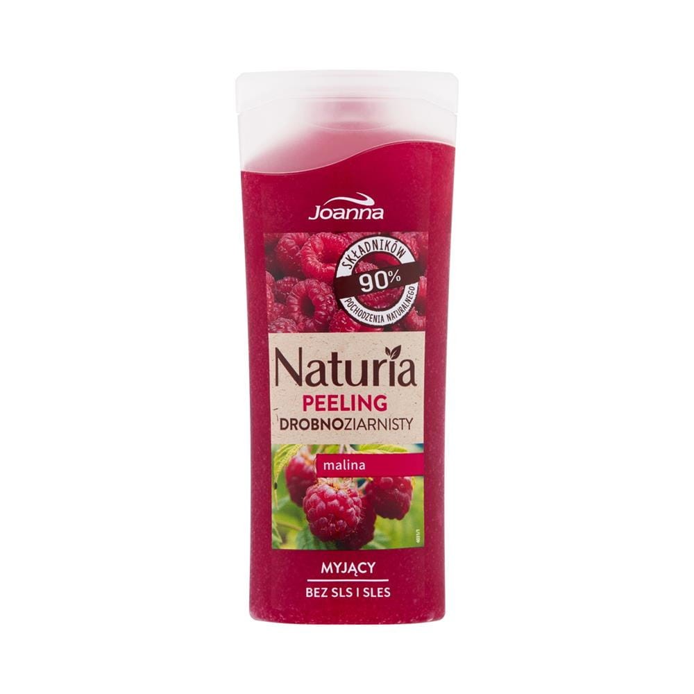 239113 JOANNA NATURIA BODY PEELING DO CIAŁA 100G DROBNOZIARNISTY MALINA  5901018018573