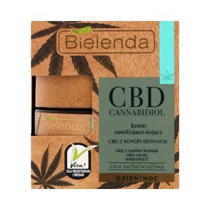 239267 BIELENDA CBD CANNABIDIOL KREM DO TWARZY 50ML CERA SUCHA I WRAŻLIWA 5902169036195