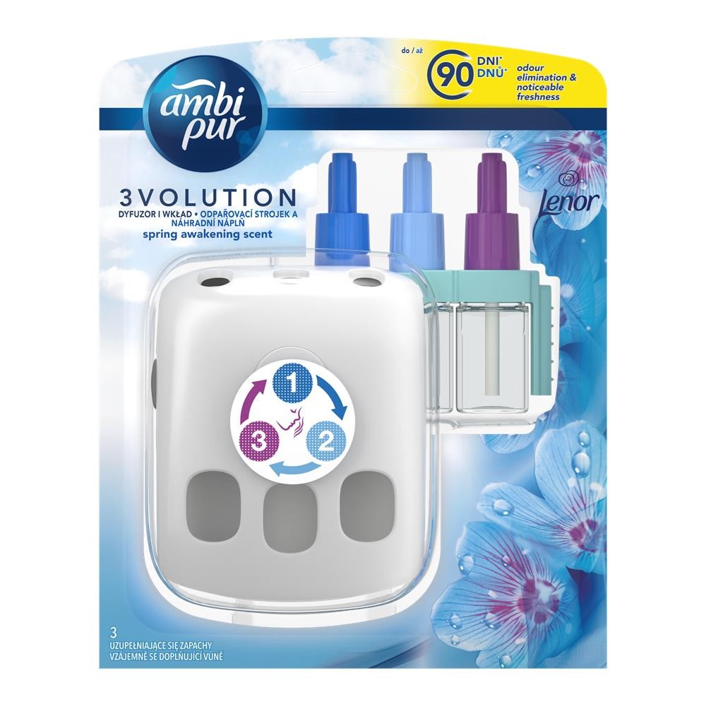 239416 AMBI PUR ODŚWIEŻACZ ELEKTRYK 3V URZĄDZENIE+ZAPAS SPRING AWAKENING 8001841125985