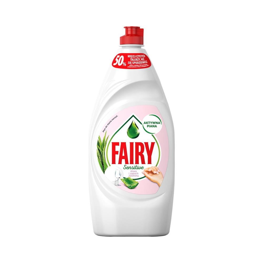 239471 FAIRY PŁYN DO NACZYŃ  900ML SENSITIVE ALOES I ZAPACH JAŚMINU 8001090975102