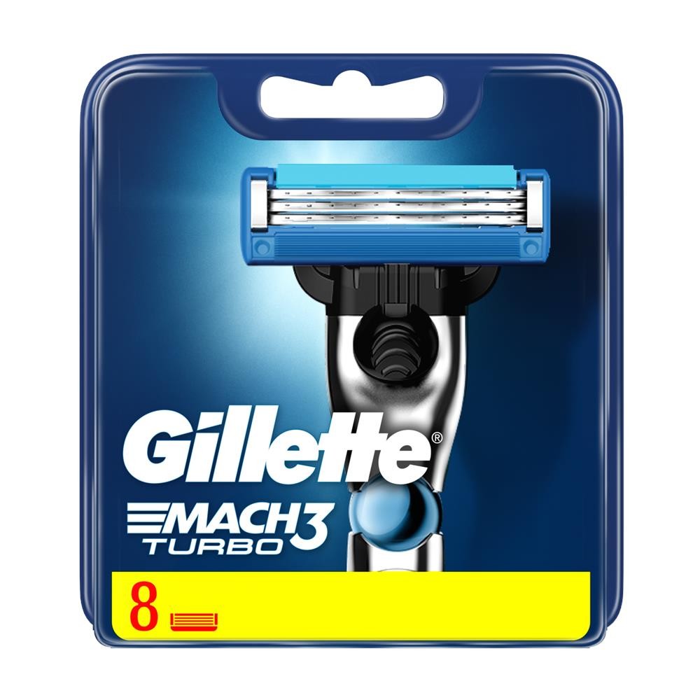 239579 GILLETTE WKŁAD MACH3 TURBO 8 SZT. 7702018416400