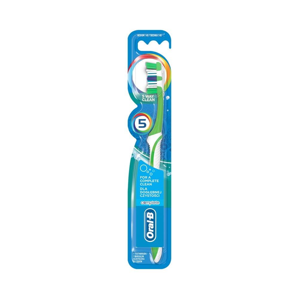 239776 ORAL B. SZCZOTECZKA DO ZĘBÓW COMPLETE 5 WAY CLEAN MEDIUM 40 3014260017217