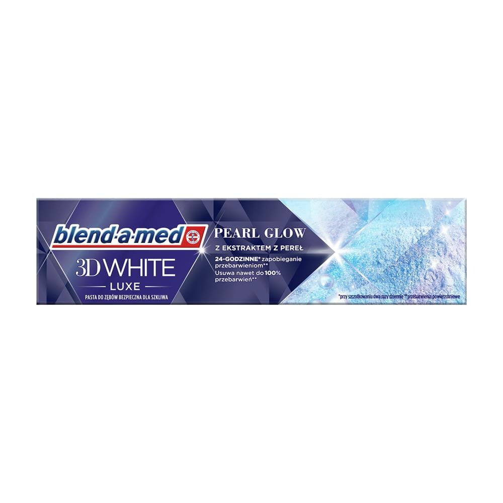 239961 BLEND-A-MED PASTA DO ZĘBÓW  75ML 3D WHITE LUXE PEARL GLOW 4015400573289