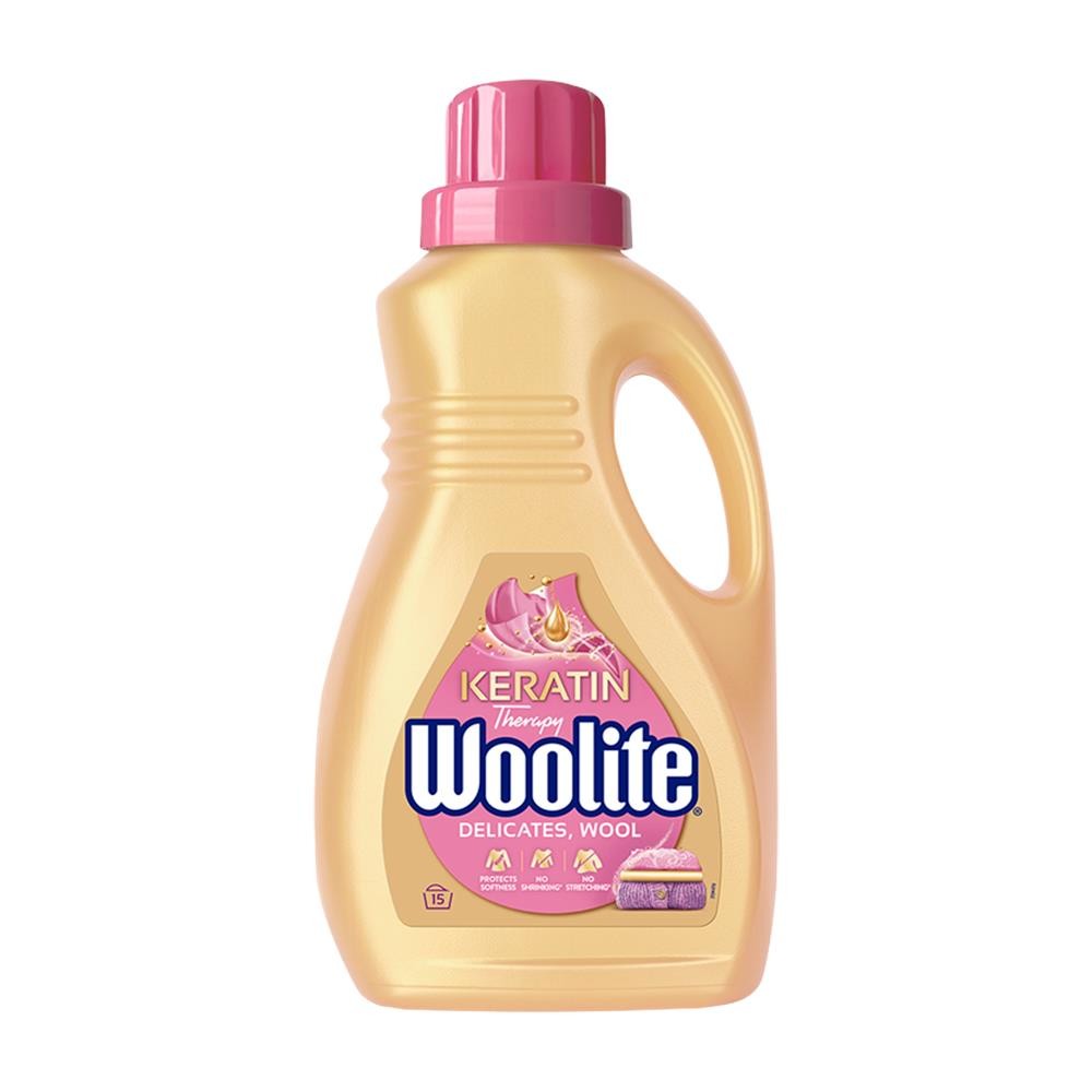 240186 WOOLITE KERATIN THERAPY PŁYN DO PRANIA  900ML 15P DELICATE 5900627090390