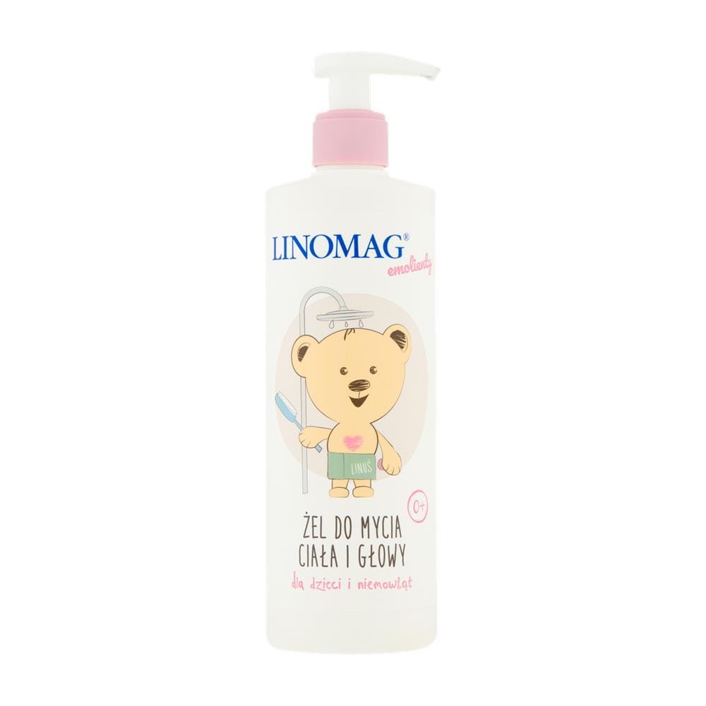 240269 LINOMAG ŻEL DO MYCIA CIAŁA I WŁOSÓW 400ML 5900558001755