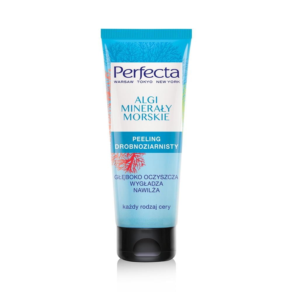 240750 PERFECTA OCZYSZCZANIE PEELING DO TWARZY 75ML DROBNOZIARNISTY ALGI,MINERAŁY MORSKIE 5900525057853