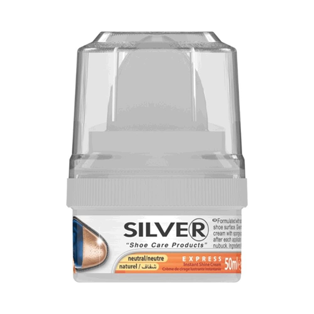 241631 SILVER PASTA DO BUTÓW Z GĄBKĄ 50ML BEZBARWNA 8690757000020