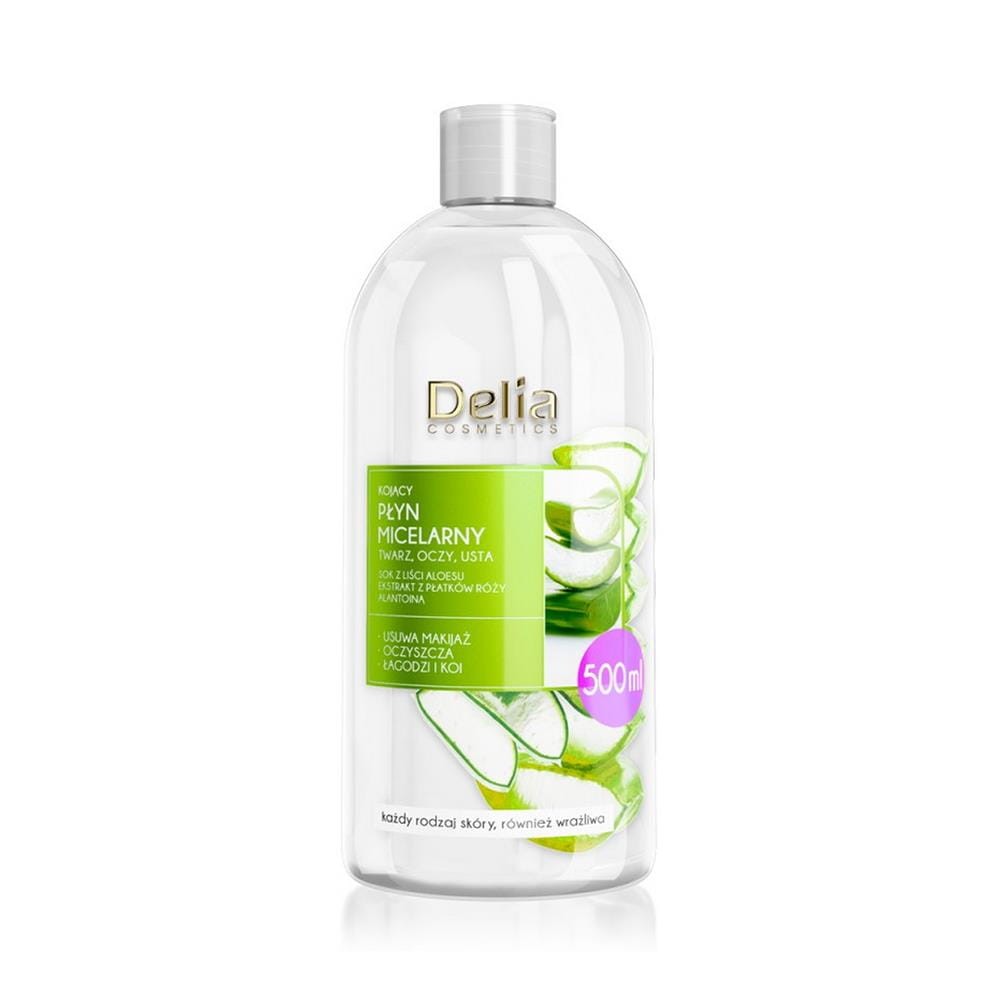 241800 DELIA PŁYN MICELARNY 500ML KOJĄCY ALOES 5901350483015