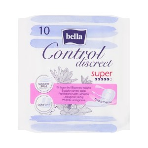BELLA WKŁADKI HIGIENICZNE CONTROL DISCREET 10 SZT. SUPER