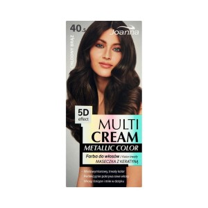 243491 JOANNA MULTI CREAM METALLIC COLOR FARBA KOLORYZUJĄCA 40.5 CHŁODNY BRĄZ  5901018018320