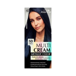 243492 JOANNA MULTI CREAM METALLIC COLOR FARBA KOLORYZUJĄCA 42.5 GRANATOWA CZERŃ  5901018019051