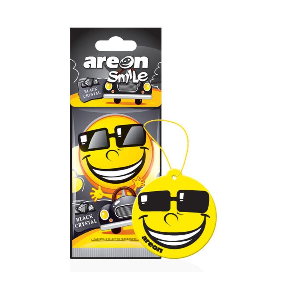 244092 AREON ODŚWIEŻACZ SAMOCHODOWY DRY SMILE BLACK CRYSTAL 3800034967785
