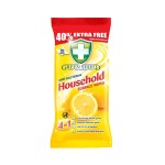 GREEN SHIELD CHUSTECZKI NAWILŻANE DO CZYSZCZENIA UNIWERSALNE CYTRYNOWE 70 SZT.