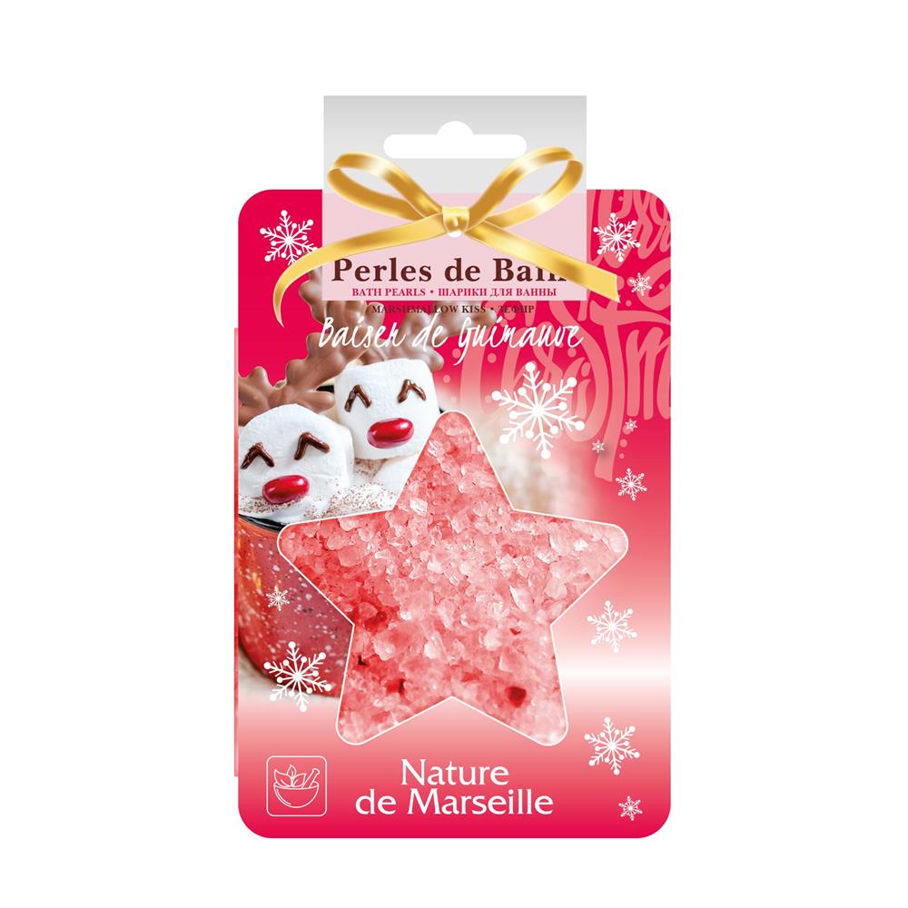 244369 NATURE DE MARSEILLE PEREŁKI DO KĄPIELI  35G MARSHMALLOW KISS 5901738828384