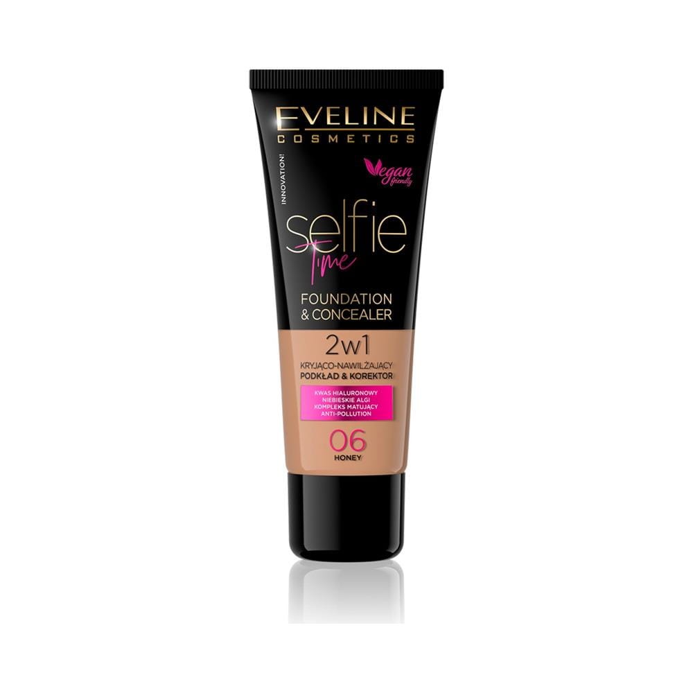 244446 EVELINE PODKŁAD SELFIE TIME 06 HONEY 30ML 5903416001799